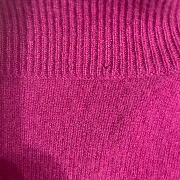 Express Pink 100% Cashmere Turtleneck Sweater Small Soft Lightweight Knit READ - Picture 6 of 9
